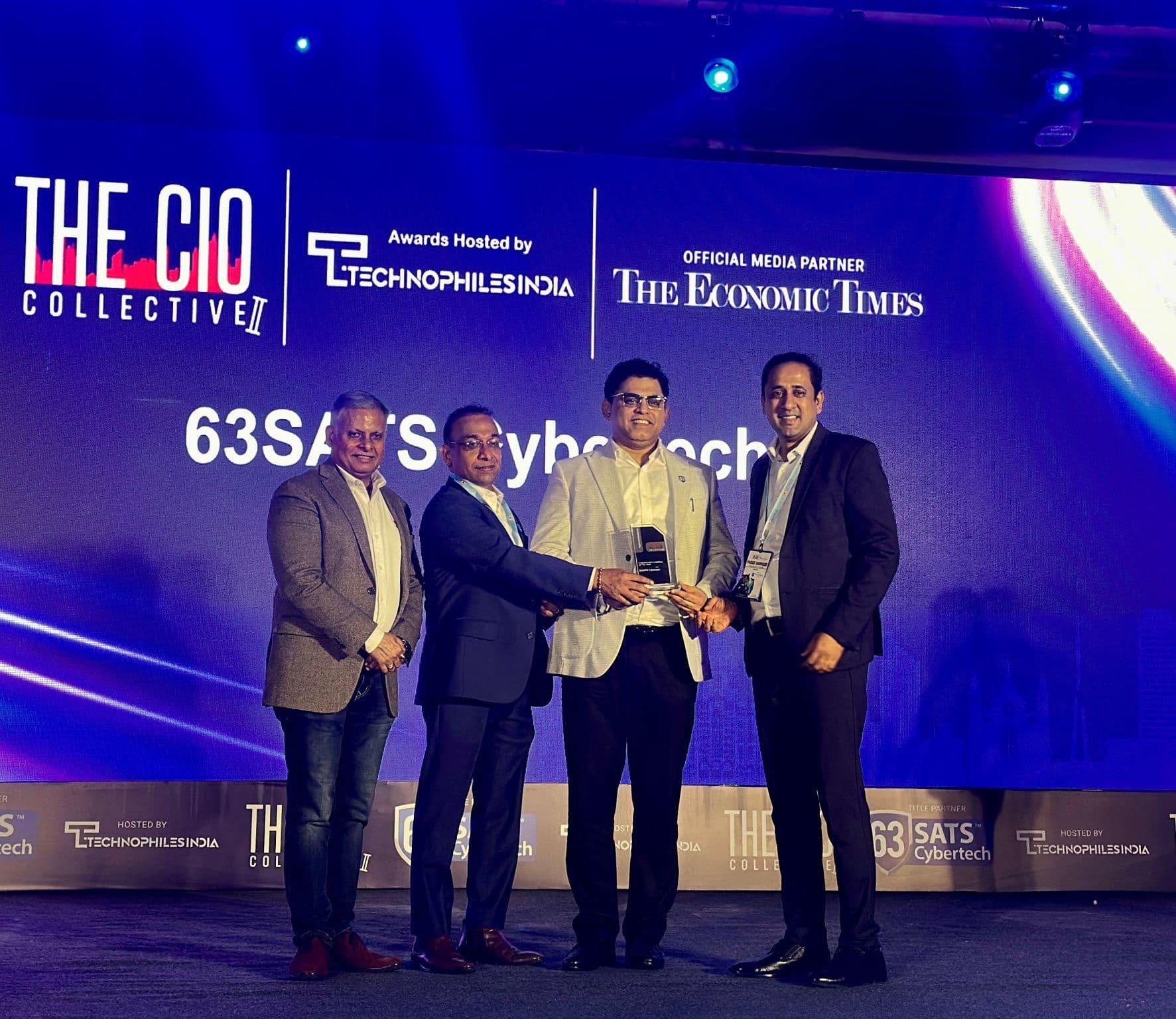 63SATS has been honoured with Cybersecurity Company of the Year award at the CIO Collective II event