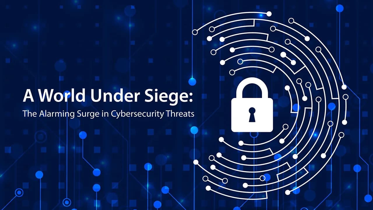 A World Under Siege: The Alarming Surge in Cybersecurity Threats