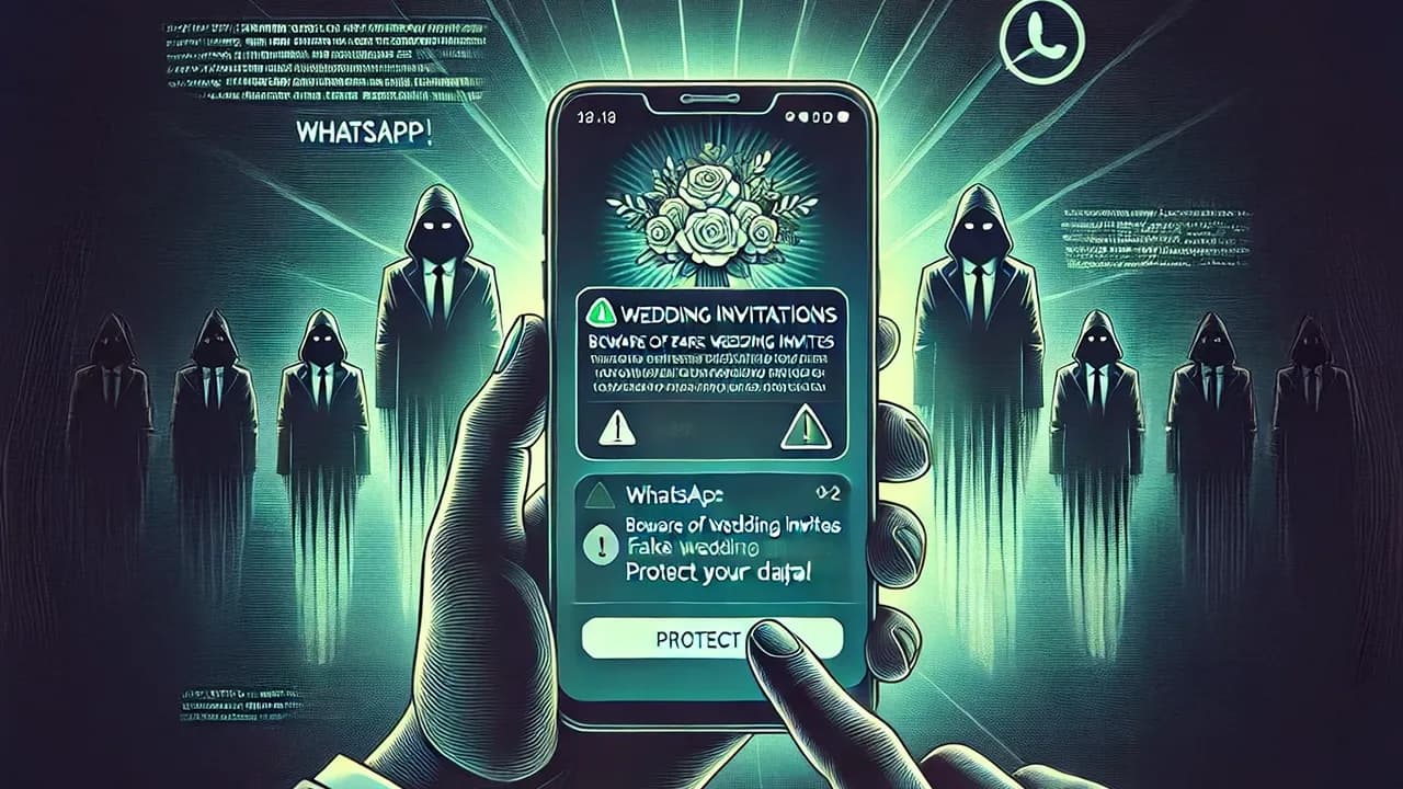 Cyber-Wedding Blues: Fake Invites Waiting to Scam Your Wallet!