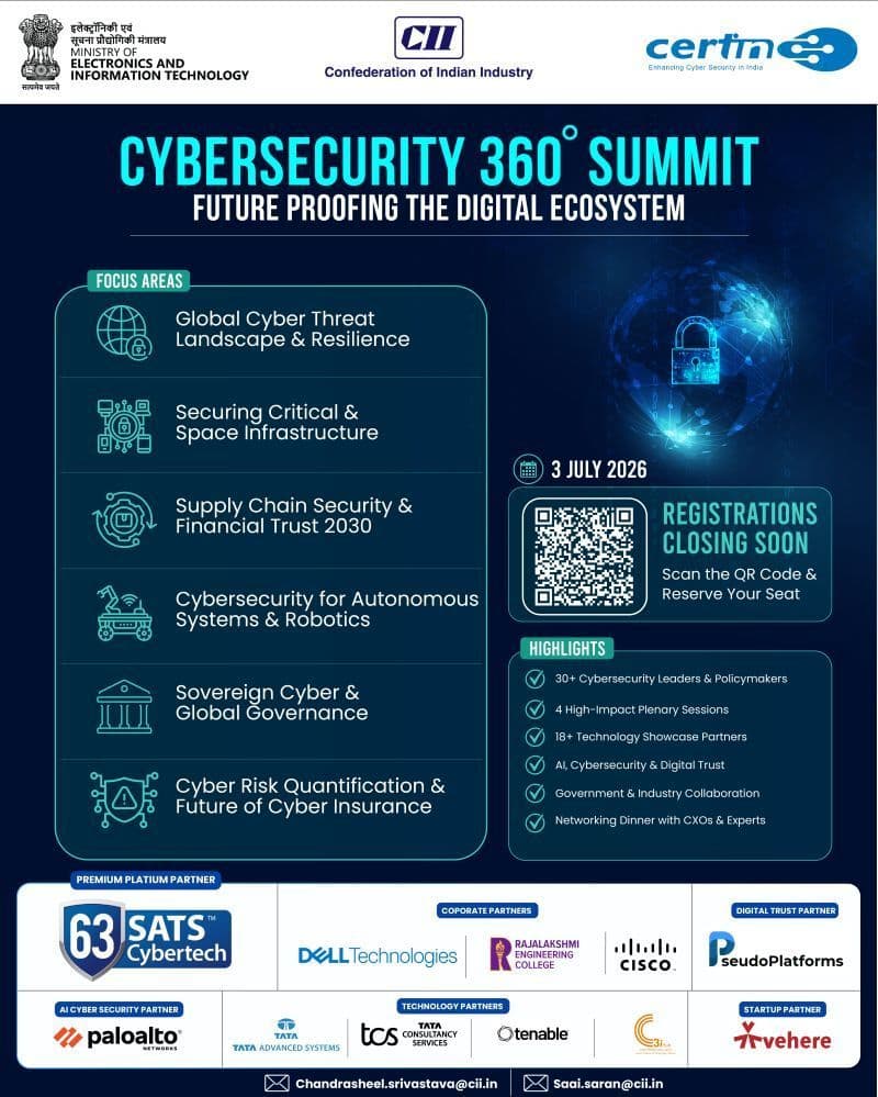 Cybersecurity 360 Summit – Future Proofing the Digital Ecosystem