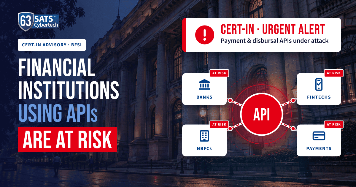 Financial Institutions Using APIs Are at Risk: CERT-In’s Urgent Cybersecurity Alert