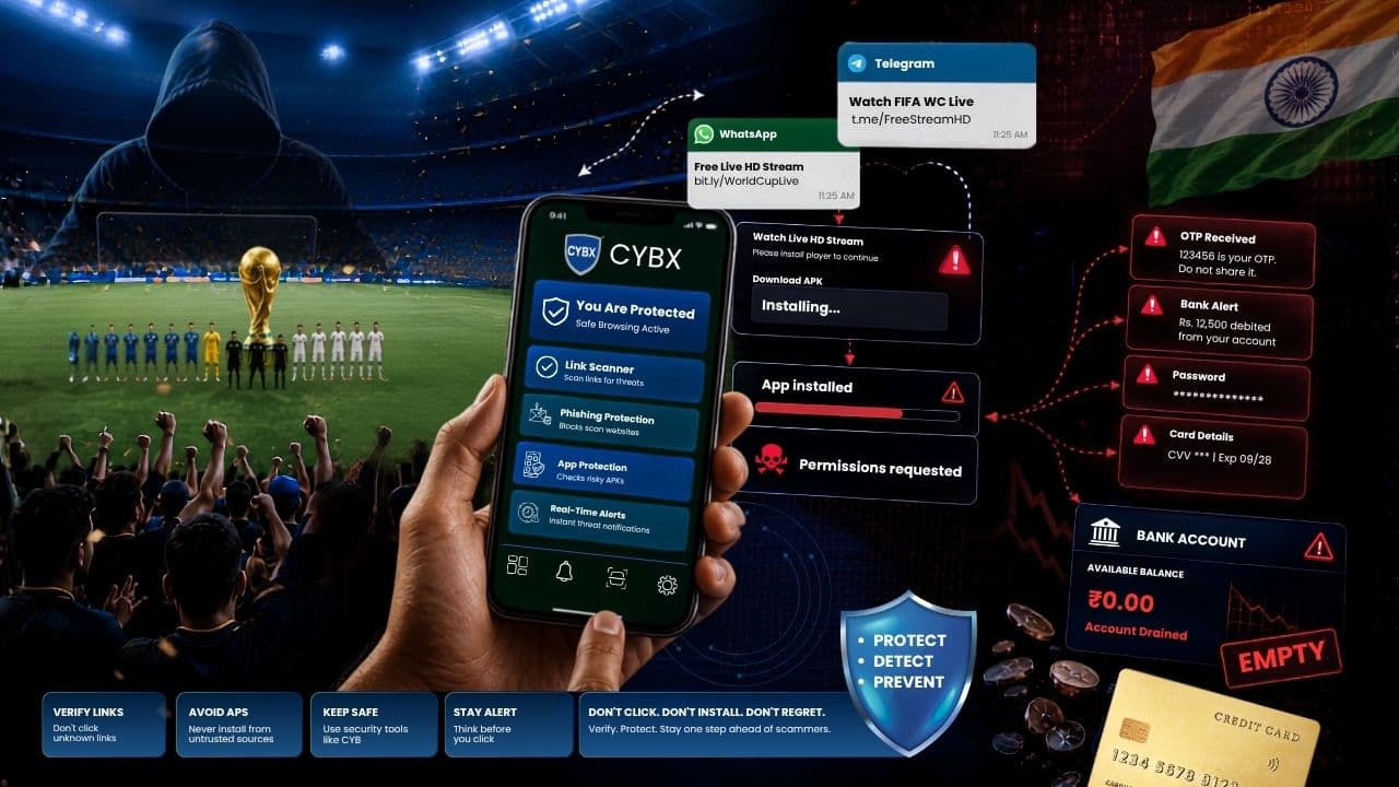 The Cost of 'Free': How FIFA World Cup streaming Scams Can Empty Your Bank Account