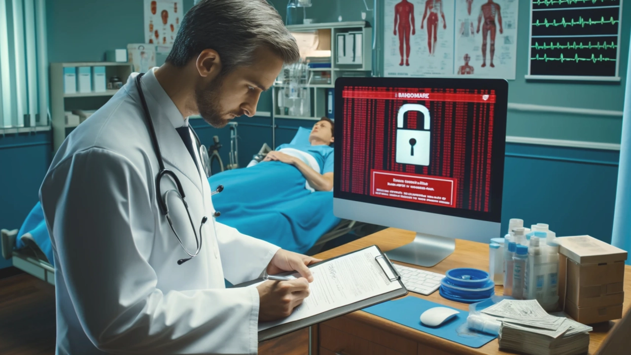 Ransomware attacks on hospitals